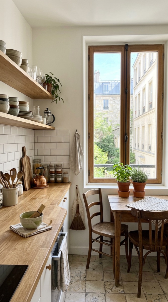 Cuisine vide, générée par IA